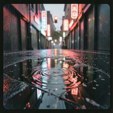 Rex in the Rain
