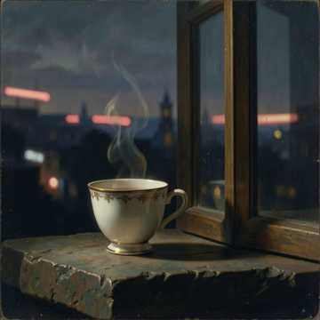 霓虹晚風