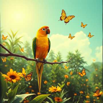 नन्हा सा तोता