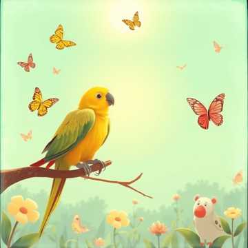 नन्हा सा तोता