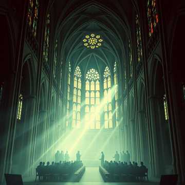 Glass Icons in the Apse