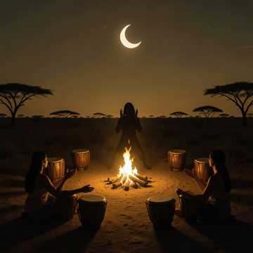 Autour du feu