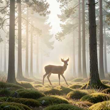 When the Deer Looked My Way